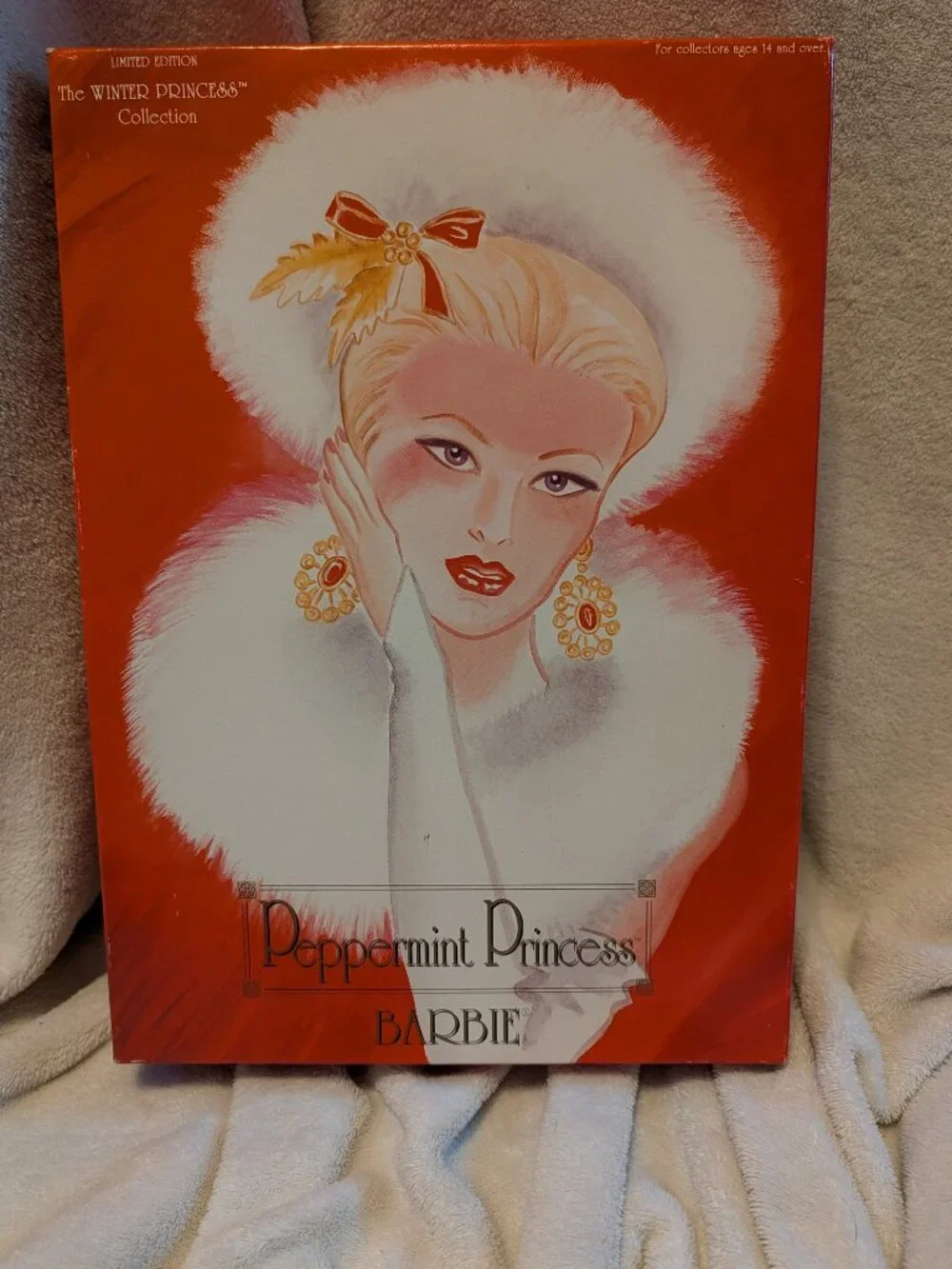 NIB 1994 Limited Edition Winter Peppermint Princess Brabie #13598